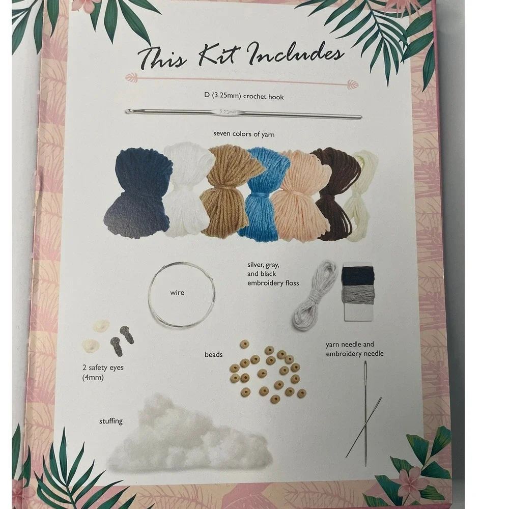 Crochet The Golden Girls‎ Kit Allison Hoffman 10 Patterns Sophia Craft Open Box